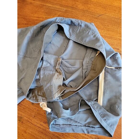 UNDER ARMOUR Swim Trunk Shorts Mens Size 32 Loose Board Shorts Heat Blue - Picture 6 of 8